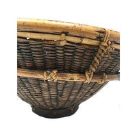 Vintage Philippine Round Labba Basket