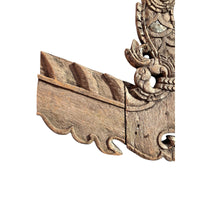 Large 19th Century Thai Wooden Temple Dragon - 48" H X 29" W