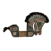 Large Kuda Lumping/Trance Dance Horse from Java - 60" L X 30" H