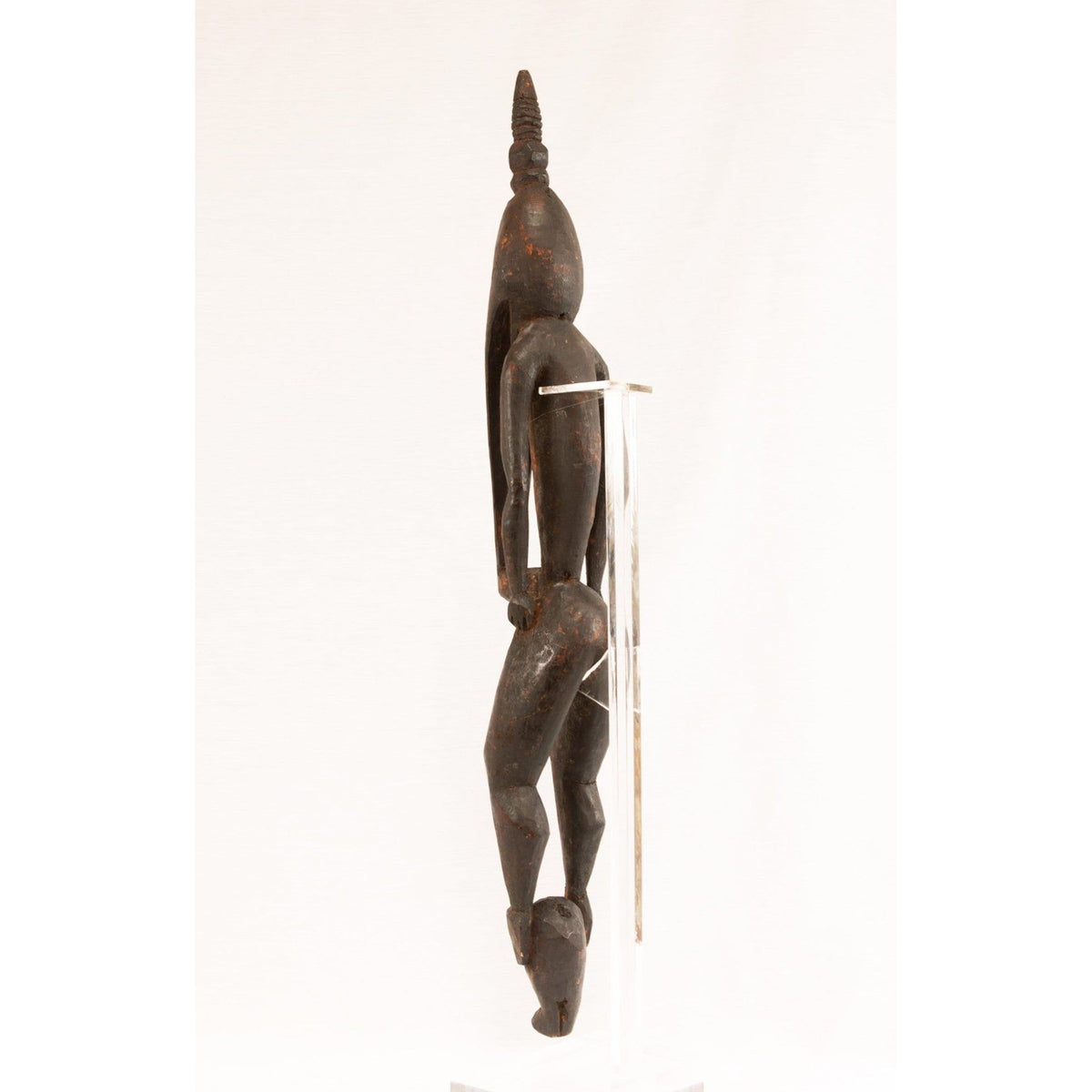 New Guinea Sepik Ancestral Figure with Acrylic Stand