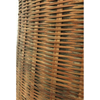 Monumental Hand-Woven Fish Trap/Creel from the Philippines - 46" H X 24" Diam.