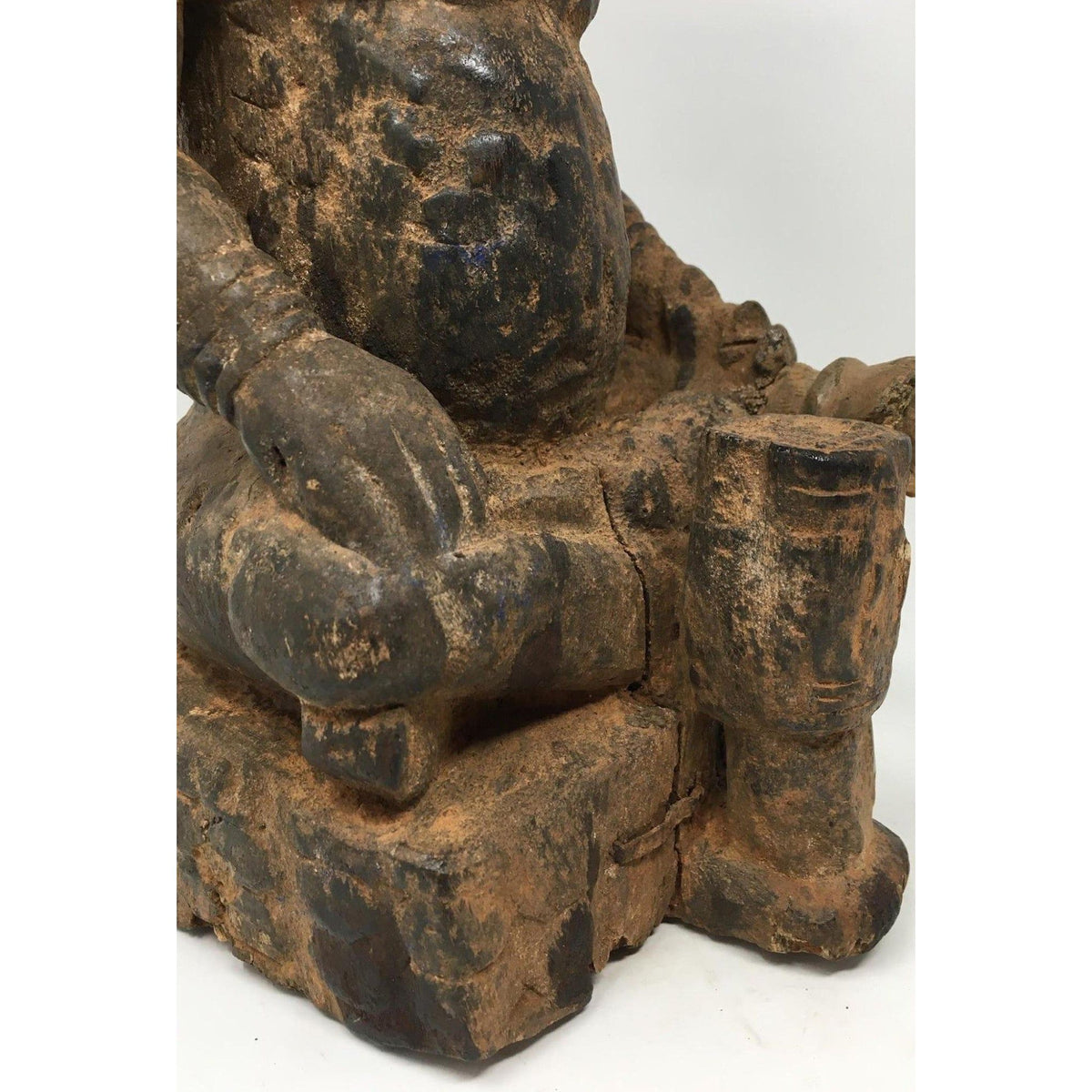 Kuba Peoples Wood Statue of King Mishé from Congo