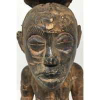 Kuba Peoples Wood Statue of King Mishé from Congo