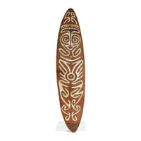 Gope Ancestor Spirit Board from Papua New Guinea (PNG)/Oceania Measuring 43.5 Inches Tall by 10 Inches Wide