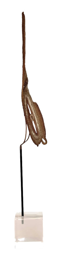 Abelam Mask "Baba Mini" with Stand from Papua New Guinea - 25" H X 7" W