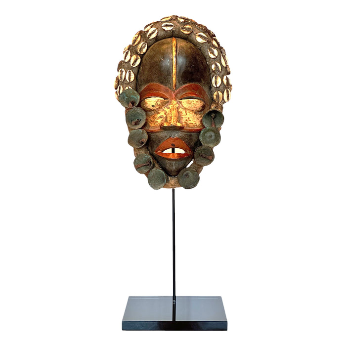 Dan Peoples Mask from the Ivory Coast - 23" H X 8.5" W X 4" D