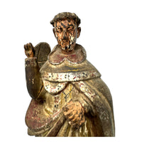Early Spanish Colonial Philippine Santo of San Vicente Ferrer - 11" H