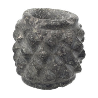 3 Pre-Columbian Stone & Copper Mace Heads on Custom Acrylic Stands