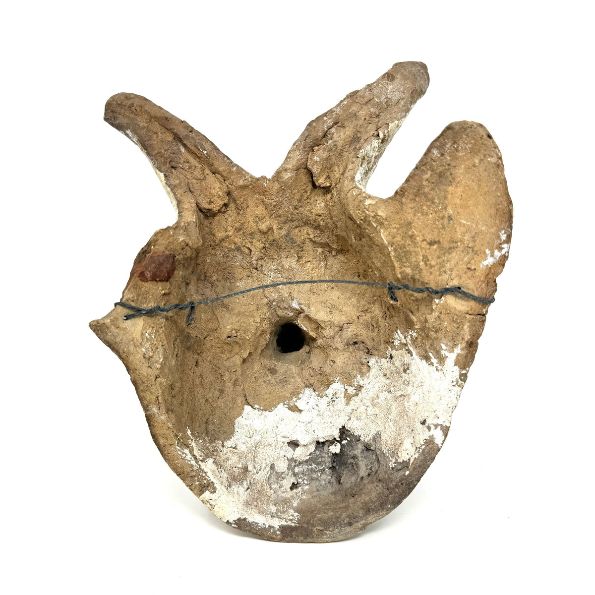 1940s Diablo Mexican Mask Mold - 11.5" H X 9" W X 7" D