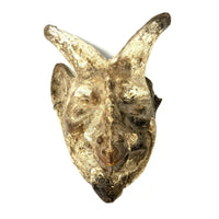 1940s Diablo Mexican Mask Mold - 11.5" H X 9" W X 7" D