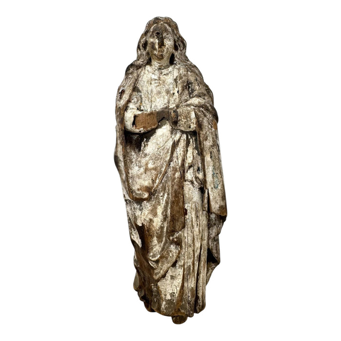 Early Spanish Colonial Philippine Statue of the Virgin Mary.