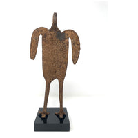 Abstract West African Metal Bird Figure