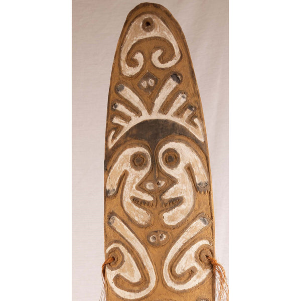 Antique Gope Ancestor Spirit Board from Papua New Guinea (PNG)/Oceania Measuring 52 Inches Tall by 11 Inches Wide