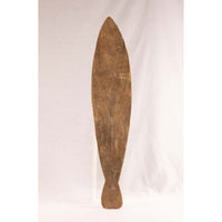 Gope Ancestor Spirit Board from Papua New Guinea (PNG)/Oceania - 34" H X 7.25" W