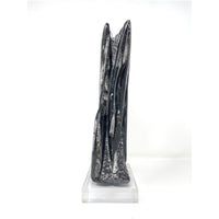 Orthoceras Fossil Tower with Acrylic Base - 12" H X 3.5" L X 2.75" D