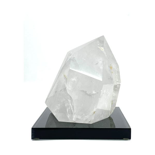 Opaque/White Quartz Polygonal Crystal