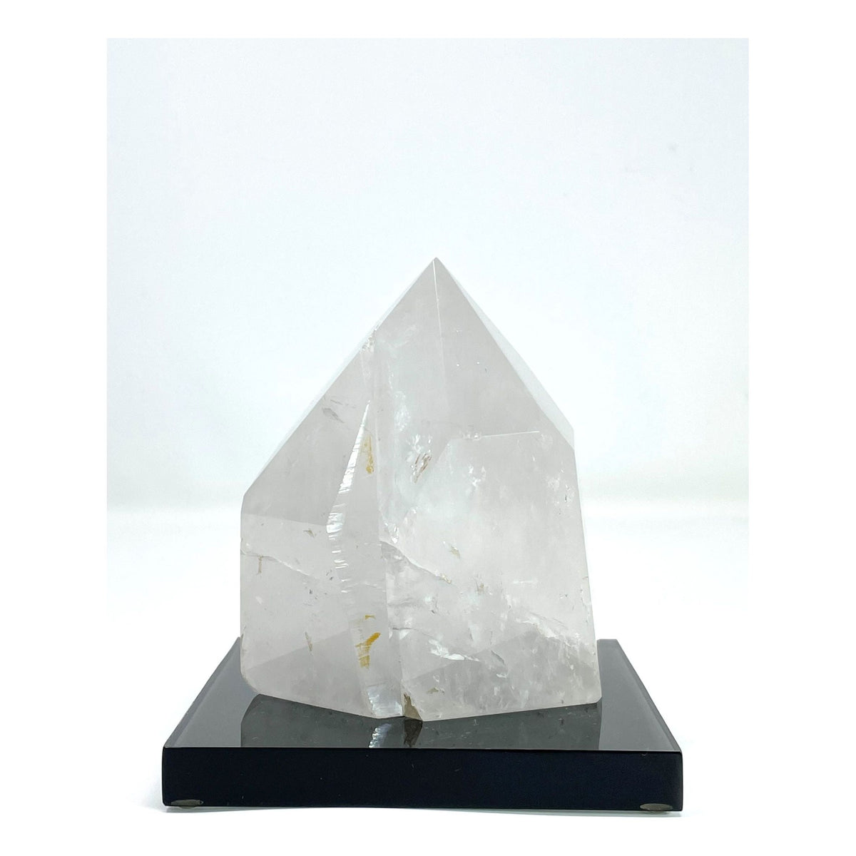 Opaque/White Quartz Polygonal Crystal