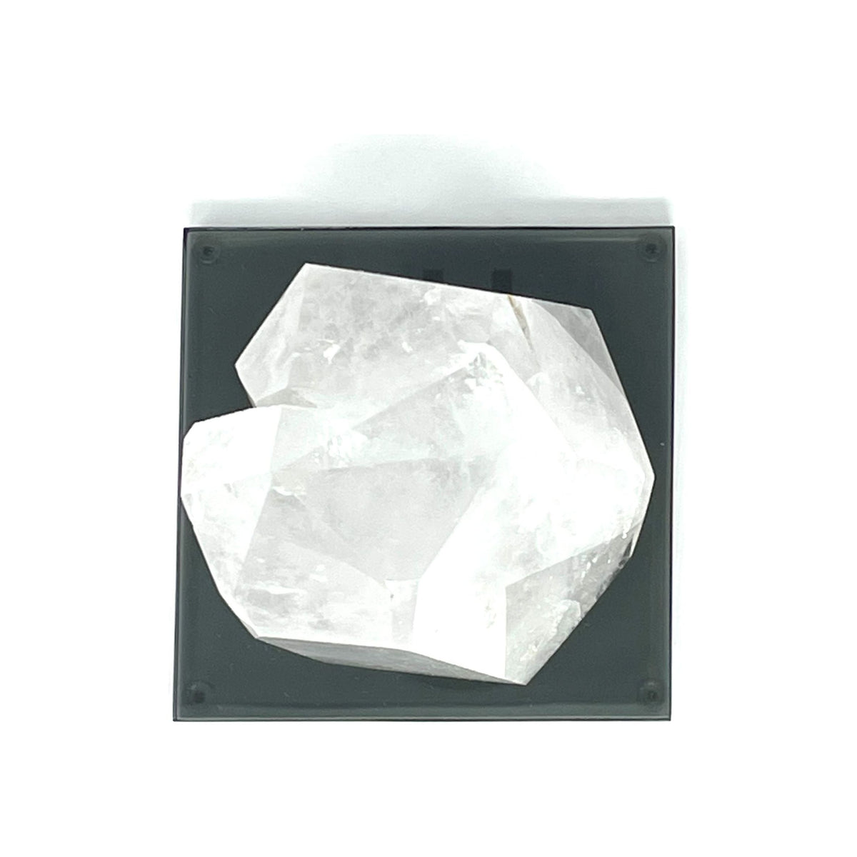 Opaque/White Quartz Polygonal Crystal