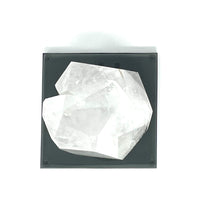 Opaque/White Quartz Polygonal Crystal