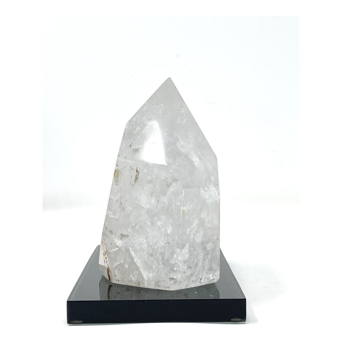 Opaque/White Quartz Polygonal Crystal