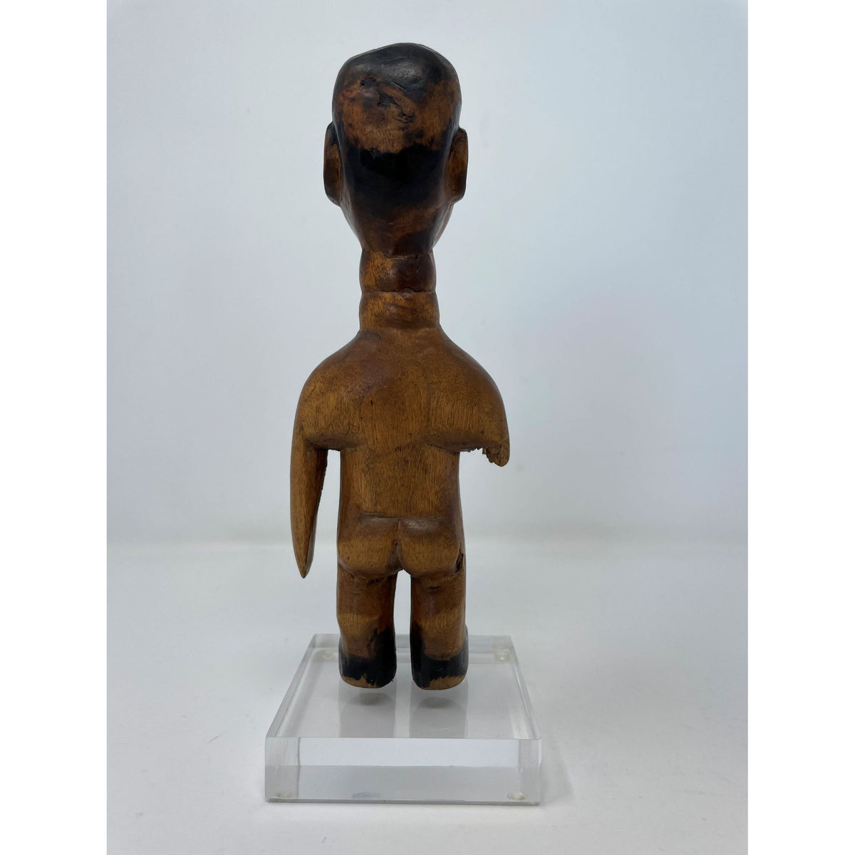 Ewe Male Venavi 'Twin' Figure on Acrylic Base from Ghana/Togo