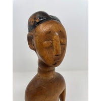 Ewe Male Venavi 'Twin' Figure on Acrylic Base from Ghana/Togo