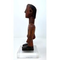 Ewe Male Venavi 'Twin' Figure on Acrylic Base  from Ghana/Togo