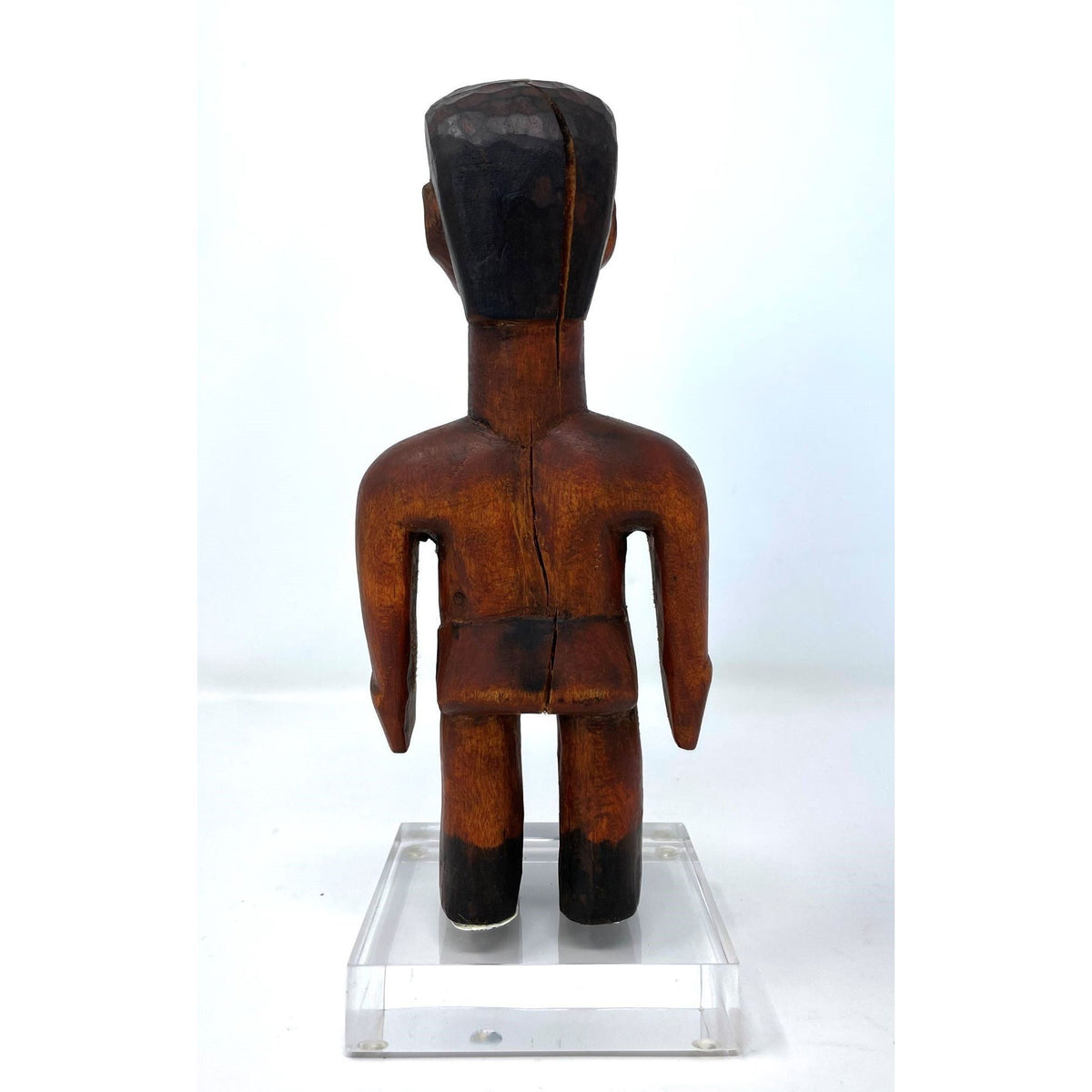 Ewe Male Venavi 'Twin' Figure on Acrylic Base  from Ghana/Togo