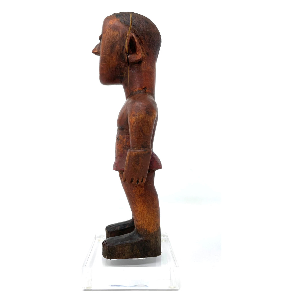 Ewe Male Venavi 'Twin' Figure on Acrylic Base from Ghana/Togo