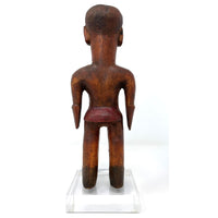 Ewe Male Venavi 'Twin' Figure on Acrylic Base from Ghana/Togo