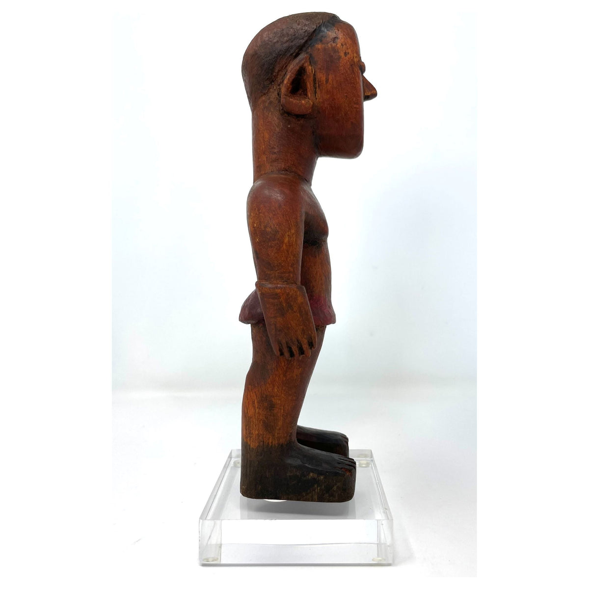 Ewe Male Venavi 'Twin' Figure on Acrylic Base from Ghana/Togo