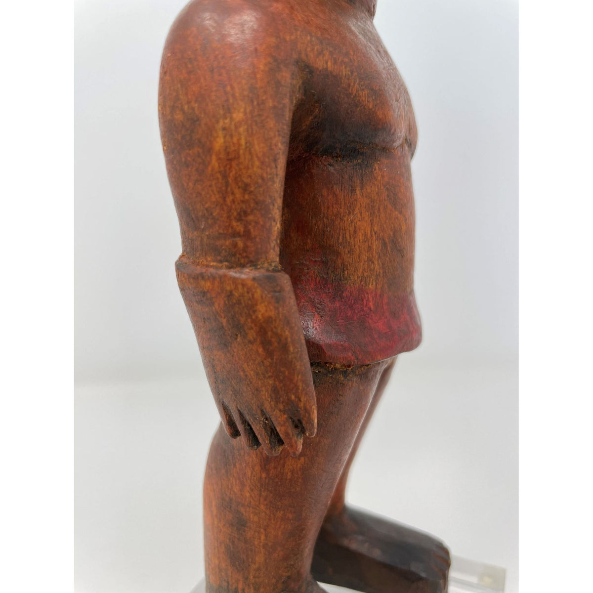 Ewe Male Venavi 'Twin' Figure on Acrylic Base from Ghana/Togo