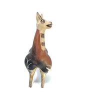 Vintage Folk Art Llama from Peru Measuring 10 Inches Tall by 7 Inches Long