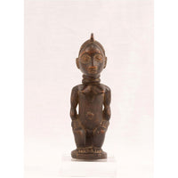 Seated Female Luba Carving from DRC