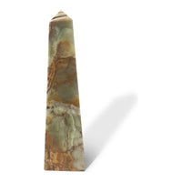 Multicolor/Green Solid Onyx Obelisk (Medium)