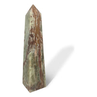 Multicolor/Green Solid Onyx Obelisk (Large)