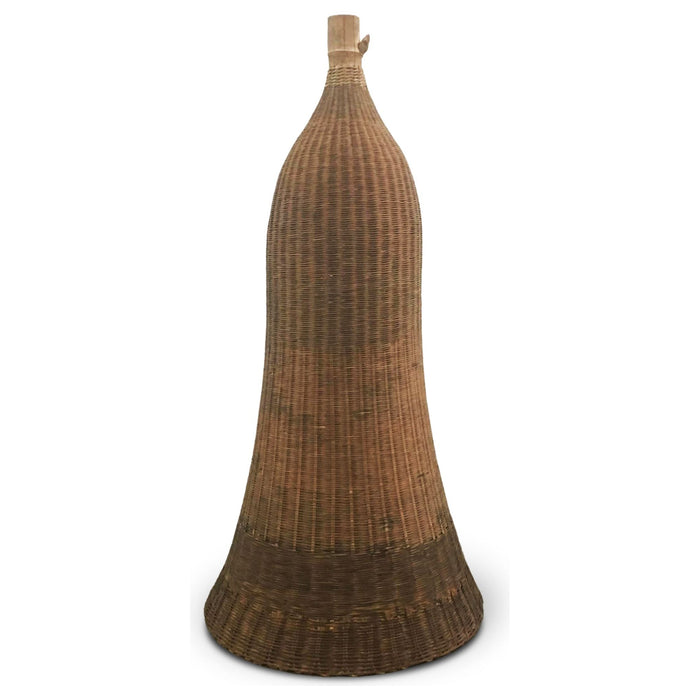 Monumental Fish Trap Creel from the Philippines - 46" H X 24" Diam.