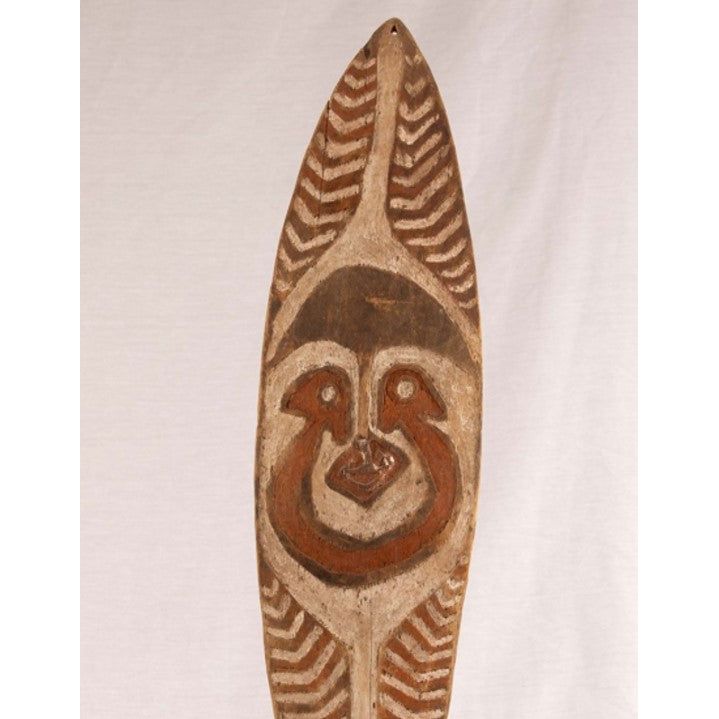 Gope Ancestor Spirit Board from Papua New Guinea (PNG)/Oceania - 34" H X 7.25" W